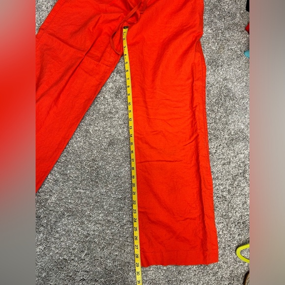 Loft Wide Leg Linen Pants - Picture 5 of 5